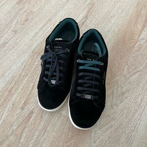 MENS Ted Baker velvet sneakers